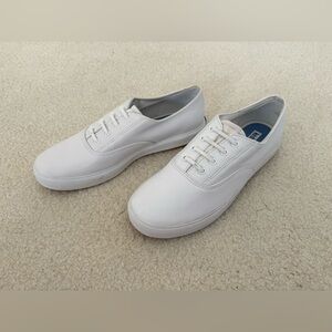 Keds white leather sneakers - size 7.5